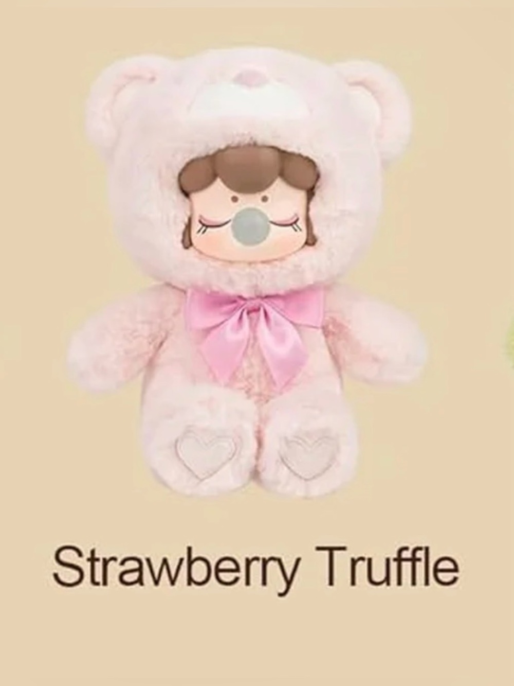 Rolife Surprise Plush Dolls- Nanci Colorful Chocolate Bears - STRAWBERRY TRUFFLE